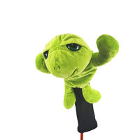 Housses de tête de club de golf en peluche personnalisées, housses amusantes en forme d'animaux pour clubs de golf, jouet en peluche, housse de tête de driver de golf personnalisée