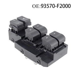 สวิตช์อัตโนมัติ 93570-F2000 สำหรับสวิตช์ควบคุมกระจกไฟฟ้ารถยนต์ฮุนได เอลันตร้า ปี 17-20 - Product Image 3