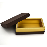 Conception personnalisée Emballage de chocolat Baklava Dattes en papier couché de luxe Boîtes cadeaux Boîte de date pour le Ramadan