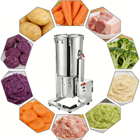 Robot culinaire commercial pour aliments pour animaux de compagnie, broyeur de viande congelée et de légumes, moteur en acier inoxydable 304 pour aliments pour chiens et chats