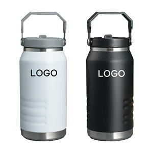 Bouteille d'eau isotherme tendance 2026 en acier inoxydable à double paroi, 40oz 53oz, grande capacité portable 1200ml 1600ml - Product Image 1