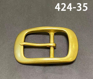 Herren Heavy Duty Messing Gürtels chnalle Mode Massiv Messing Zunge Ersatz Pin Gürtels chnalle Passend für Jeans Gürtel - Product Image 4