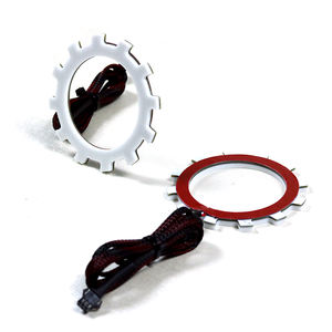 Nouveaux anneaux <span class=keywords><strong>halo</strong></span> pour phares de voiture, série Flow, Gear Angel Eyes, lames de scie, accessoires pour phares de voiture <span class=keywords><strong>2023</strong></span> - Product Image 6