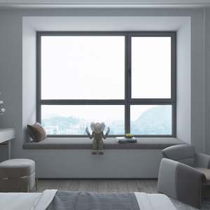 Fenêtre coulissante à double vitrage sur mesure, fenêtre coulissante en verre pour cuisine, fenêtre coulissante en aluminium avec moustiquaire pour salle de bain et cuisine - Product Image 4