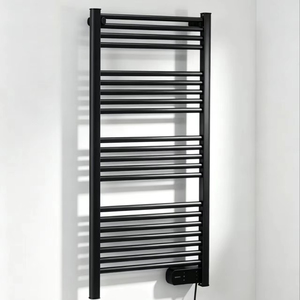 Sèche-serviettes <span class=keywords><strong>électrique</strong></span> portable 220V avec prise EU, contrôle numérique, chauffage par convection, étanche, en métal, efficacité énergétique A+ - Product Image 1
