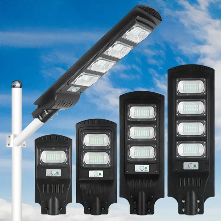 HOMBO enerji tasarrufu Ip65 su geçirmez güneş yol lambası 30 60 90 120 150 watt Led güneş enerjili sokak ışığı