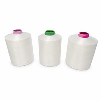Filament de polyester recyclé de qualité supérieure personnalisé, fil DTY 75D 36F, écologique, antistatique, utilisé pour le tricotage