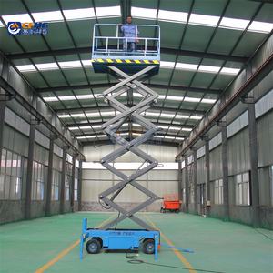 500 किलोग्राम 1000 4 पहियों हाइड्रोलिक मैनुअल मोबाइल इलेक्ट्रिक ट्रेलर कैंची ट्रैक्टर प्रकार आदमी लिफ्ट - Product Image 6