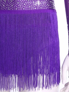 ชุดเต้นรำบอลรูมสำหรับผู้หญิง ชุดบอดี้สูทลาติน ชุดจั๊มสูท แทงโก้ แซมบ้า ชุดเต้นรำสำหรับการแสดงบนเวที การแข่งขัน การออกแบบชุดเต้นรำ - Product Image 4