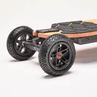 Longboard électrique tout-terrain à double moteur, grandes roues en caoutchouc, déplacement rapide, planche à roulettes électrique certifiée UL2272