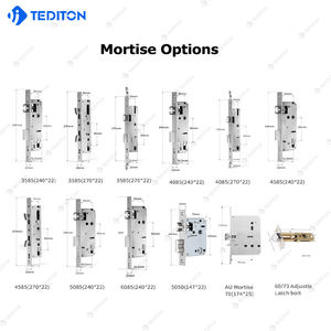 Fire Rated Smart Digital Electronic Slim Stainless Steel Aluminum Sliding Door Lock <strong>for</strong> Hotel Apartments With Ttlock Tuya <strong>App</strong> - Product Image 6
