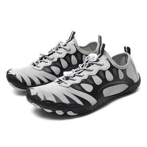 <b>Water</b> <b>Shoes</b> Unisex River Tracing <b>Shoes</b> Outdoor Beach Diving Swim Fitness <b>Shoes</b> Front Laces Gray Black White Orange Pink Blue - Product Image 1