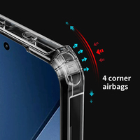 Funda para Teléfono Xiaomi Mi POCO F8 Ultra POCO F7 F6 F5 Pro F4 F3 GT, Resistente a Caídas, Ultrafina, Transpirable, Marco Negro, Cubierta Acrílica