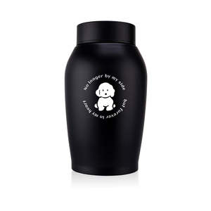 Металлическая урна для праха домашних животных с гравировкой, на заказ, для собак и кошек, из нержавеющей стали, с гравировкой лап, памятная урна-сувенир - Product Image 5