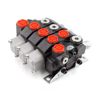 โซลูชันวาล์วควบคุมเดียววาล์วไฮดรอลิกแบบแมนนวล3แกนวาล์วทิศทางแบบโมโนบล็อคแบบแมนนวล HSDS15 - Product Image 4