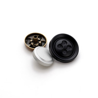 16MM 18MM 23MM 25MM Kancing Logam Vintage Berwarna Emas Perak dengan Motif Lingkaran Timbul untuk Pakaian Kancing Jahit Logam