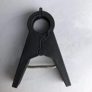 Clip de suspension pour plantes grimpantes, pince en G noire épaissie, diamètre extérieur 10 mm, pour jardinage domestique, tomates, concombres, légumes - Product Image 1