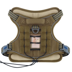 アウトドア戦術犬用トレーニングハーネス、非プルフロントクリップ反射ペット用ワークベスト、制御しやすい大型犬用ハーネス - Product Image 4