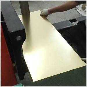 <span class=keywords><strong>Plaque</strong></span> en laiton écologique C2680, finition <span class=keywords><strong>cuivre</strong></span> antique brossé, aspect <span class=keywords><strong>cuivre</strong></span> <span class=keywords><strong>vieilli</strong></span>, capable de pliage, de poinçonnage, de soudage et de découpe, qualité H62 - Product Image 3