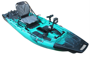 Nouveau Kayak <span class=keywords><strong>de</strong></span> <span class=keywords><strong>Pêche</strong></span> à Pédales 2026 Propulsion Mains Libres Modulaire 2,75m Portable Pliable Gonflable 1 Personne pour <span class=keywords><strong>Pêche</strong></span> en Lac et Rivière - Product Image 2