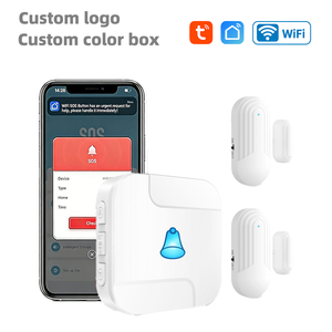 Alarme de porte sans fil intelligente Daytech Tuya avec contrôle à distance par application, design portable, longue durée de vie de la batterie - Product Image 1