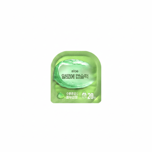 Mascarilla Facial y Corporal de Aloe Vera Coreana para Uso Diario, Calmante, Hidratante, Iluminadora, Cuidado de Poros, en Cápsulas, Muestra - Product Image 2