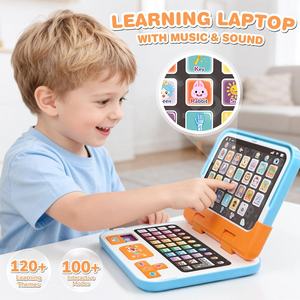 Ordinateur portable éducatif pour tout-petits avec musique et sons, 2-en-1, avec <span class=keywords><strong>tablette</strong></span> détachable - Product Image 5