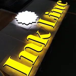 Luce acrilica impermeabile lettera di canale a LED per Carbershop segno di Custom led segno