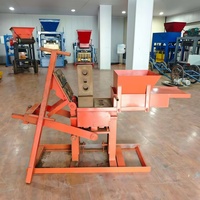 Machine à fabriquer de l'argile artisanale durable, écologique et économe en énergie, machine à former des briques d'argile, des briques de terre et des blocs