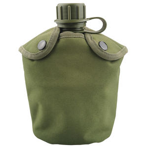 Free sample Hiking Canteen Kit: Four Pieces of 1000ml Stainless Steel Stove Bottle <b>Cup</b> Set with <b>Cover</b> Bag - Product Image 4