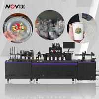 Impresora Digital UV Renovix Personalizada, Impresora Digital de Inyección de Tinta de Una Sola Pasada para Tazas, Tazones y Tapas de Plástico 2 en 1
