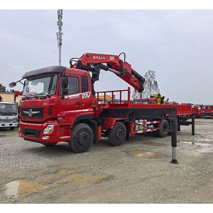 Camión Grúa Dongfeng D7V 8x4 con Brazo Plegable, Grúa de Elevación Pesada con Brazo Plegable Multisección en Oferta - Product Image 2