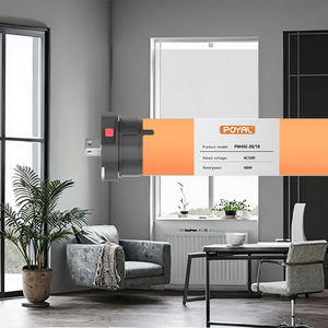 Motor para Toldo Personalizado de Gran Tamaño, 45 mm, Persianas Enrollables con Sensor Eléctrico de Aluminio, para Sala de Estar, <span class=keywords><strong>Comedor</strong></span>, Oficina, Uso en Exteriores - Product Image 1