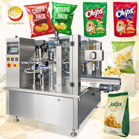 Machine de remplissage et de scellage rotative pour sachets Doypack de gaufrettes, pâtes à pain et tortillas ORME