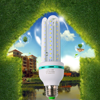 Ampoules LED à prix de gros, ampoules LED à maïs, AC220V 110V E14 E27 B22 12w 2U 3U 4U, ampoule à économie d'énergie E27, ampoules LED pour la maison