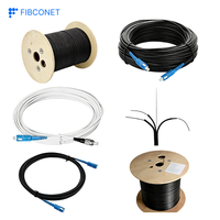 Kabel Patch Fiber Optik MPO FTTX G657A2 SC/LC/FC/ST-APC/UPC Khusus Luar Ruangan