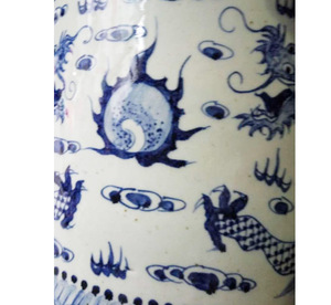 <span class=keywords><strong>Bougeoir</strong></span> rond en porcelaine bleue et blanche antique de Jingdezhen, décorations chinoises pour la maison, céramiques, vases - Product Image 5