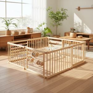 <span class=keywords><strong>Corral</strong></span> para Bebé de Nuevo Diseño, Plegable y Portátil, Parques para Bebés Seguros y Cómodos - Product Image 6