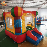 Château gonflable Moonwalk à ballon d'air chaud, château gonflable, trampoline, souffleur d'air, famille, enfants, jardin, 2x3m, capacité de 300 kg, 5 à 10 personnes