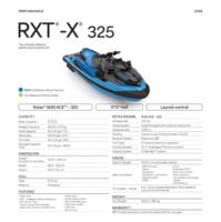 Nouveau modèle 2026 – Jet ski BRP Sea-Doo Bombardier 325hp RXT-X 325 du Canada : le véhicule nautique ultime pour la performance en haute mer