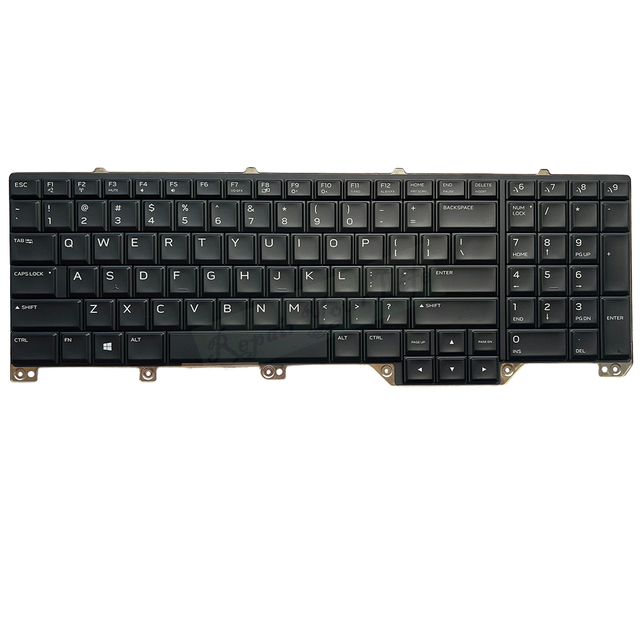 Replacement Mechanical OUTEMU OEM Full Size 2.4Ghz Wireless Laptop Keyboard for for 17 R4