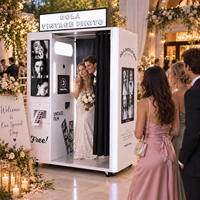 Borne photo numérique interactive pour centres commerciaux, événements, fêtes, mariages, festivals et magasins de détail