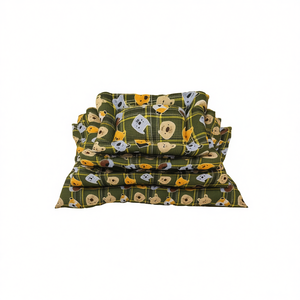 Set Letto per Animali Domestici YM1280 in Quattro Pezzi Imbottito in Cotone - Product Image 2