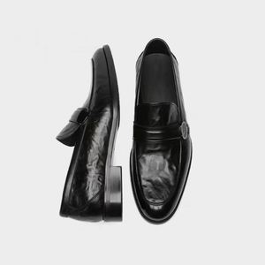 New Design Men's Loafers Made of Soft and Comfortable Genuine Leather Crafted <b>by</b> Hand Suitable for Gentleman's Business Wear - Product Image 2