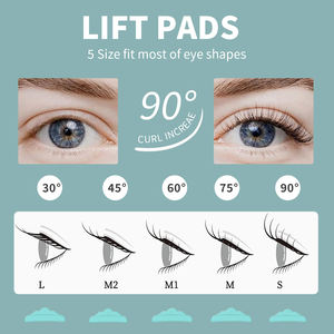 Sachet Lash Lift Kit Cils Lifting 5 Taille Lift Pads Anti-allergie Colle Naturelle Courbe Sachet Behealthy d'utilisation - Product Image 4