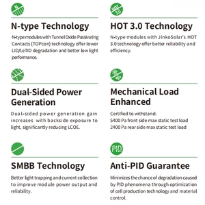ระบบพลังงานแสงอาทิตย์แบบไฮบริดออฟกริด 50 กิโลวัตต์ ระบบแผงโซลาร์เซลล์ 60 กิโลวัตต์ ระบบพลังงานแสงอาทิตย์ ระบบกักเก็บพลังงานแสงอาทิตย์ (ESS) - Product Image 6