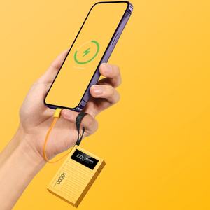 Banco de Energía Portátil Personalizado de Alta Capacidad de 22.5W, 10000mAh/20000mAh, con Doble Micro USB y 4 Cables para Carga Rápida de Teléfonos - Product Image 5