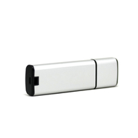Clé USB en alliage métallique rectangulaire unique 4 Go 8 Go de clé USB haute vitesse Logo gravé au laser Cadeau PC externe 1 To 2 To