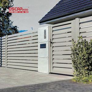 Pannello per Recinzione da Giardino, Scuola, Cortile con Caratteristiche Anti-Ruggine e Facili da Installare, Design Moderno ed Elegante in Alluminio - Product Image 1