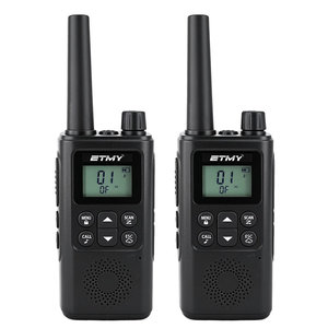 วิทยุสื่อสาร ET-T6 FRS กำลังส่ง 2 วัตต์ ระยะ 1 กิโลเมตร ชุดคู่ UHF วิทยุสื่อสารสองทาง สำหรับโรงแรม ร้านค้า บ้าน งานกลางแจ้ง สถานการณ์ฉุกเฉิน วิทยุสื่อสารแบบพกพา - Product Image 1